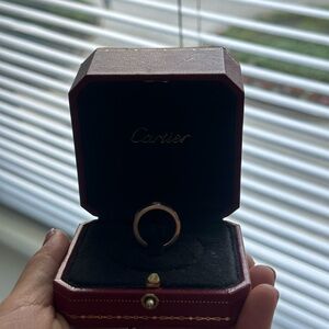 Cartier Love Band - Platinum/One Carat Diamond